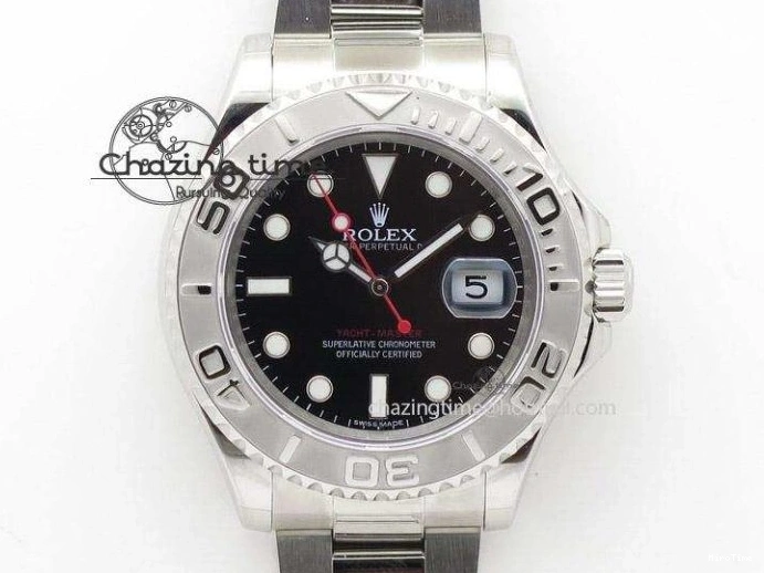 MiroTime 0328 ComfortFit DayDate 40 SS GSF Gain Weight Gray Stick Dial on President Bracelet A 1927